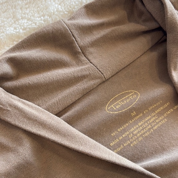 Talbots Brown Fitted Tank Top - Picture 2 of 4